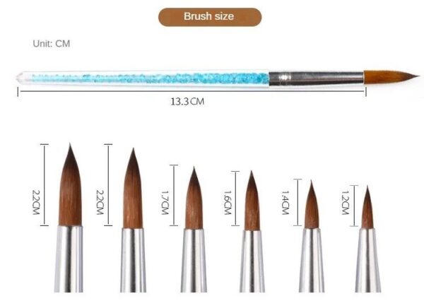 Acrylic Brush Set - Image 3