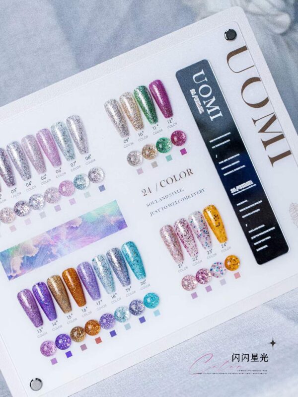 Uomi 24pcs Glitter Set - Image 2