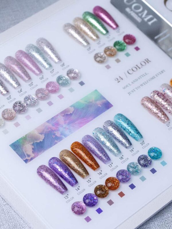 Uomi 24pcs Glitter Set - Image 3
