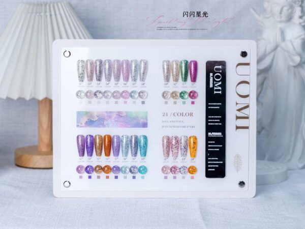 Uomi 24pcs Glitter Set