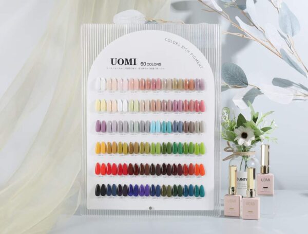 Uomi 60 Colour Set with Colour Card