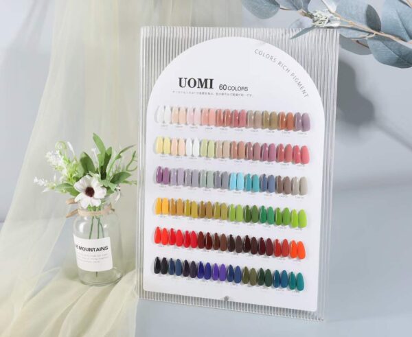 Uomi 60 Colour Set with Colour Card - Image 2