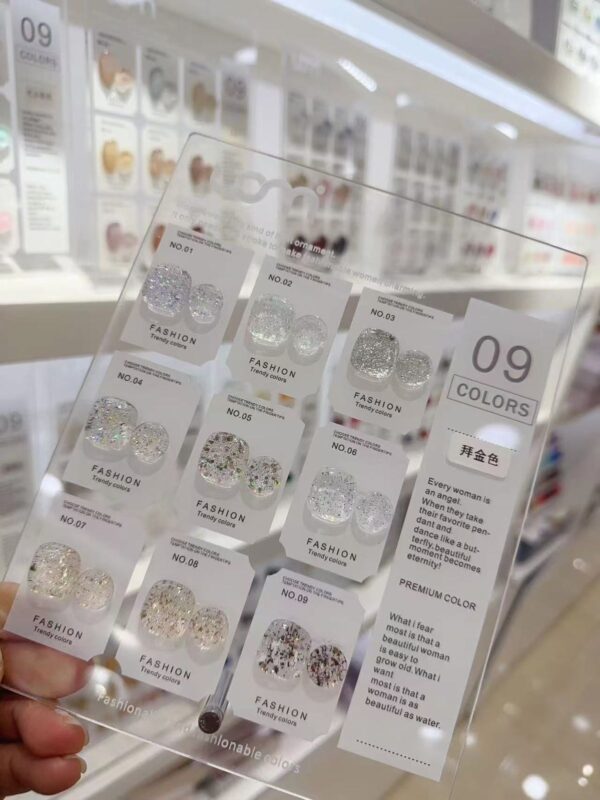 9 Color Glitter Set