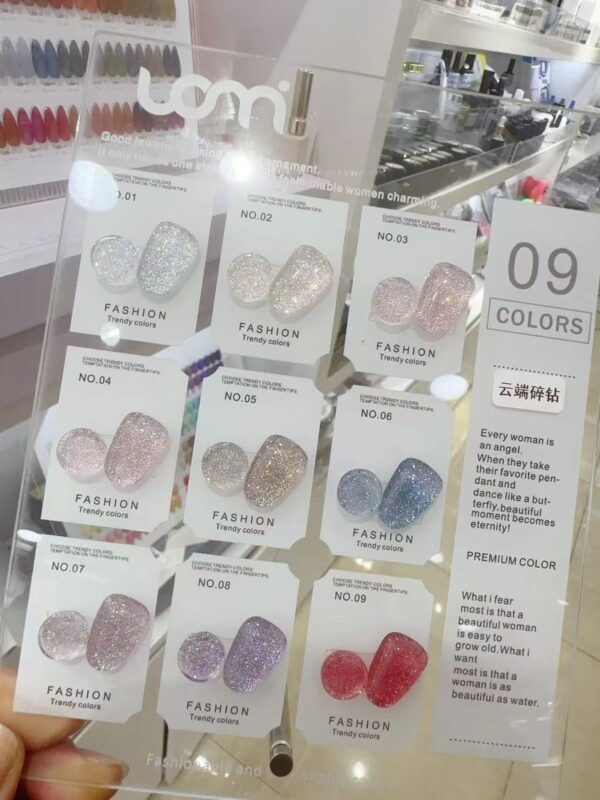 Uomi Glitter Colour Set