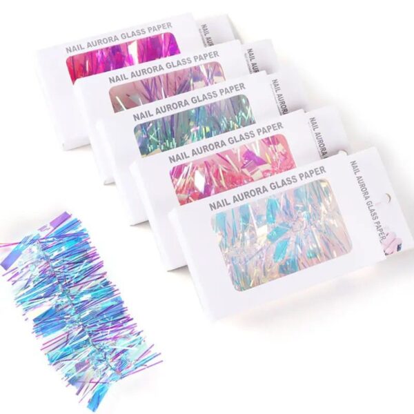 Broken Glass Nail Art