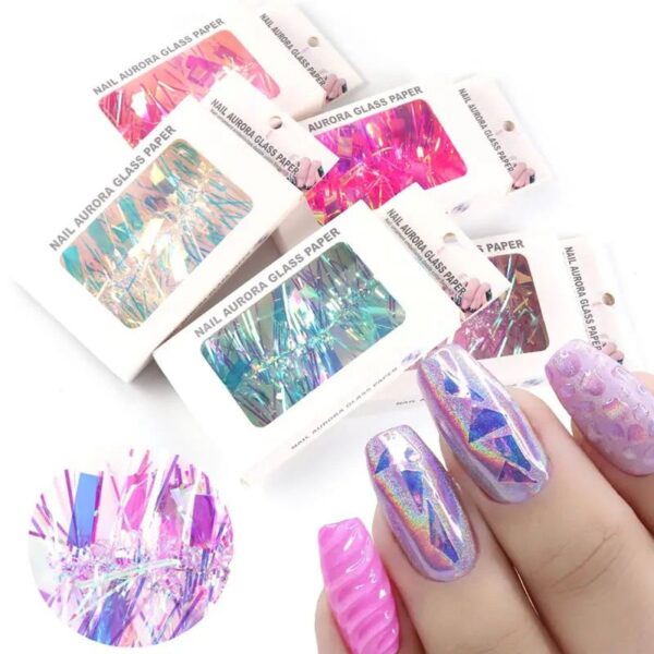 Broken Glass Nail Art - Image 2